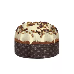 7. Dolce & Gabbana Panettone s polevou z bielej čokolády a sicílskym pistáciovým krémom 600g thumbnail-3