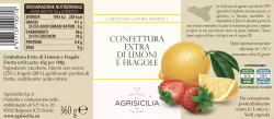 Agrisicilia džem zo sicílskych citrónov a jahôd 360g thumbnail-2