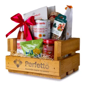 Drevený darčekový kôš - Siena