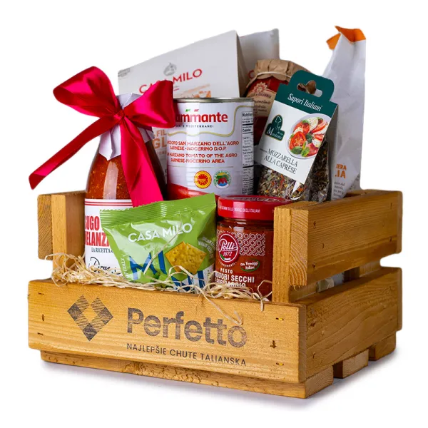 Drevený darčekový kôš - Siena