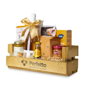 Drevený darčekový kôš - Parma