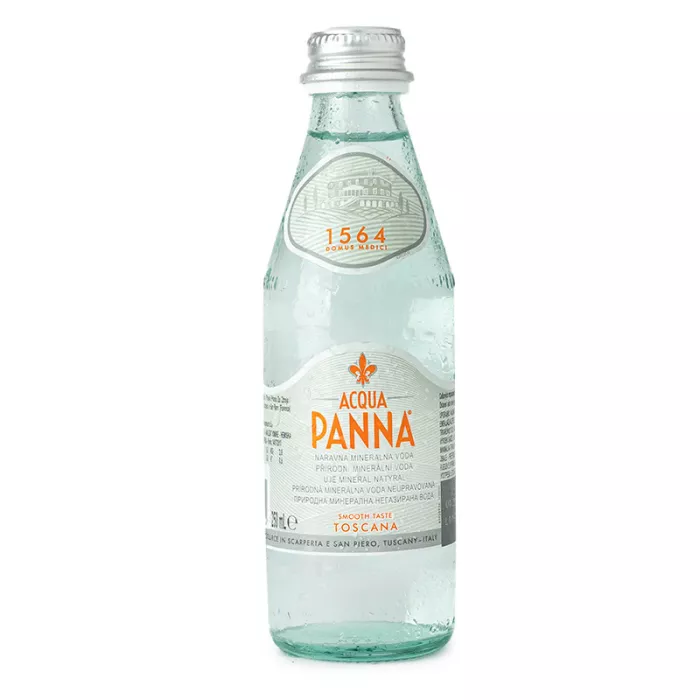 Acqua Panna minerálna voda neperlivá - sklo 0,25l