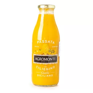 Agromonte sicilia passata densa zo žltých paradajok 520g - 1ks