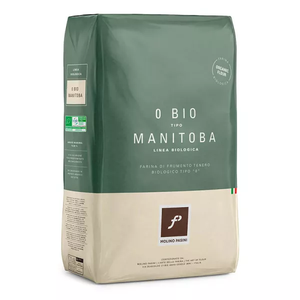 Molino Pasini talianska múka Manitoba Bio "0" 25kg - 1ks