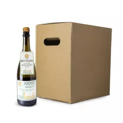 Ca'Val Prosecco Asolo Col Fondo Bio Vegan bez Siričitanov DOCG 0,75l 6ks thumbnail-1