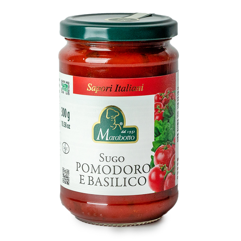 E-shop Marabotto paradajková omáčka s bazalkou 300g - 1ks