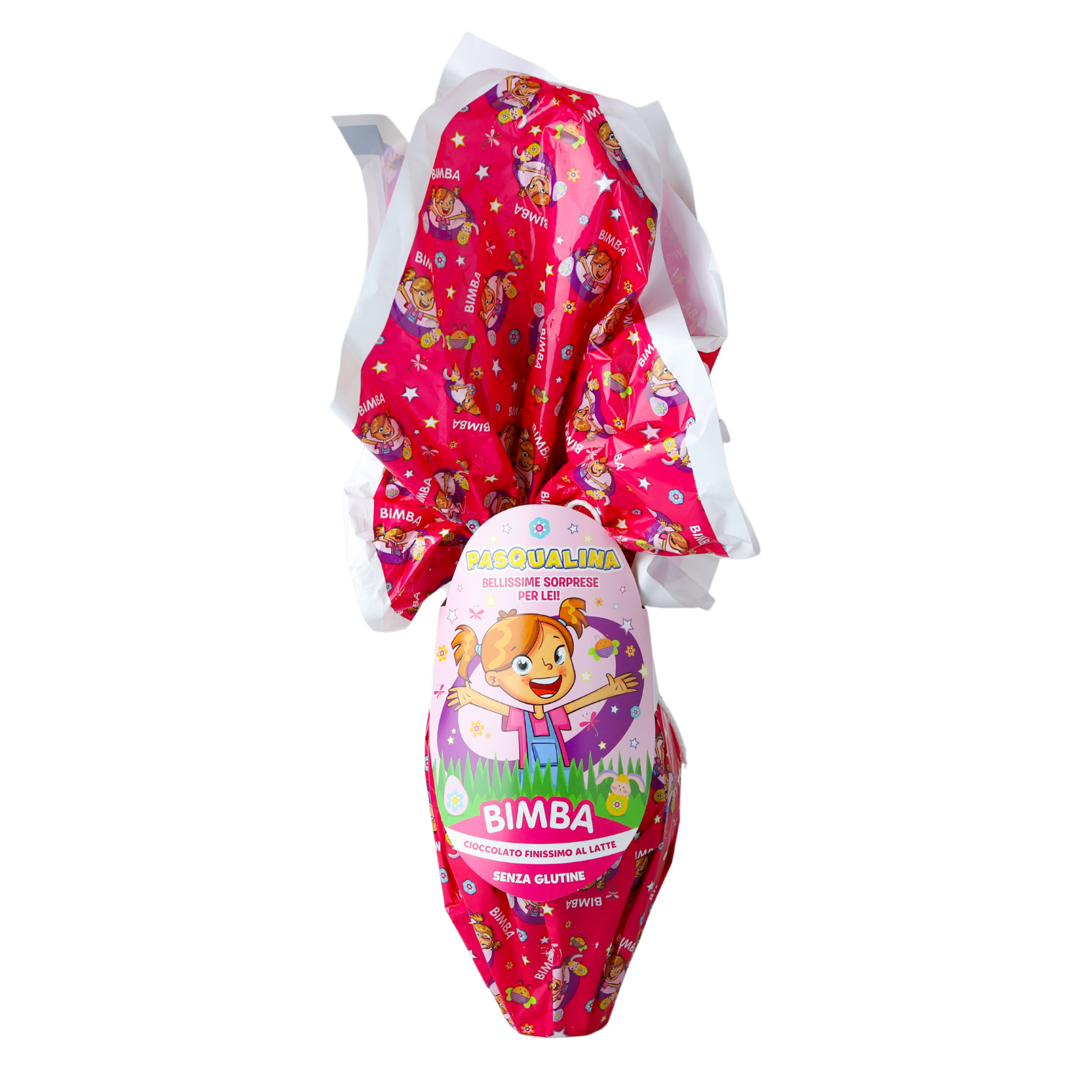 E-shop Cerealitalia Pasqualino BIMBA vajíčko z mliečnej čokolády s prekvapením 150g - 1ks