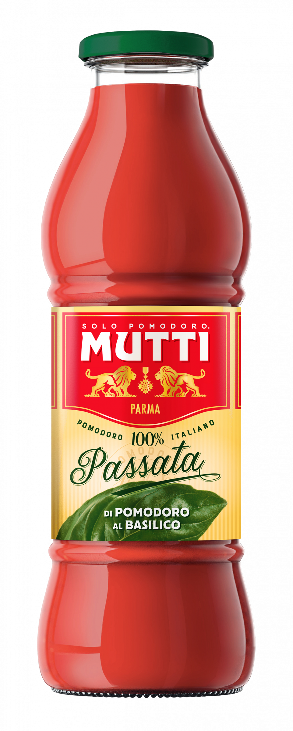 E-shop Mutti passata s bazalkou - paradajkové pyré 700g - 1ks