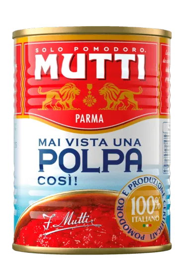 E-shop Mutti krájané paradajky La Polpa 400g - 1ks