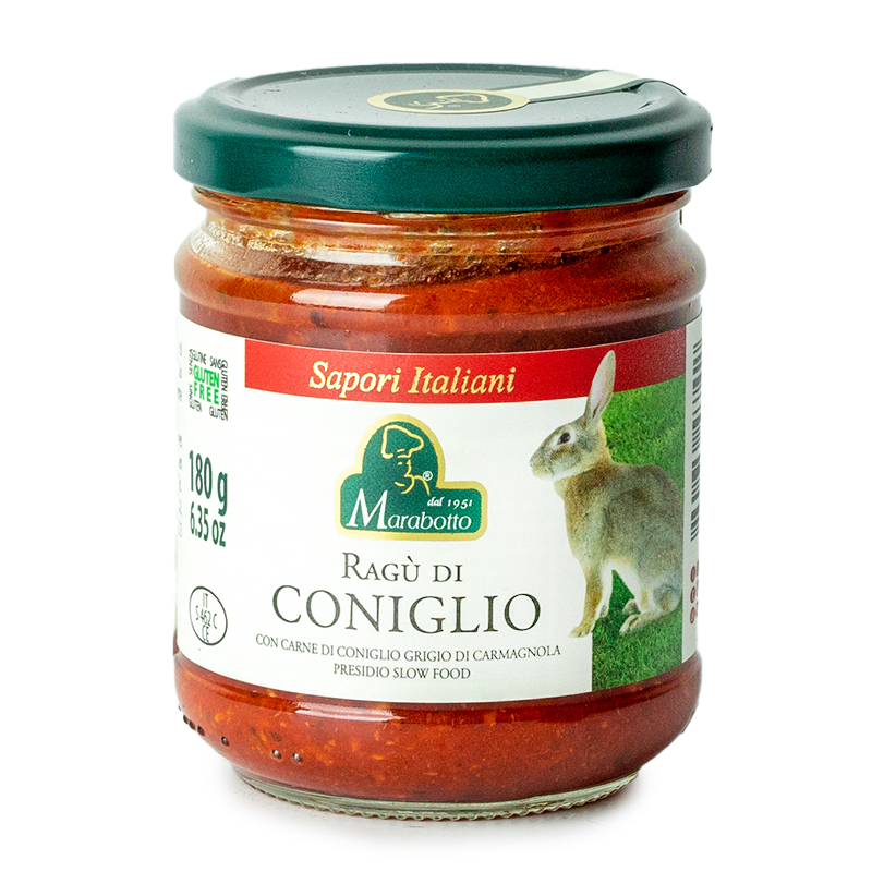 E-shop Marabotto ragú z králika 180g - Kartón (12ks)