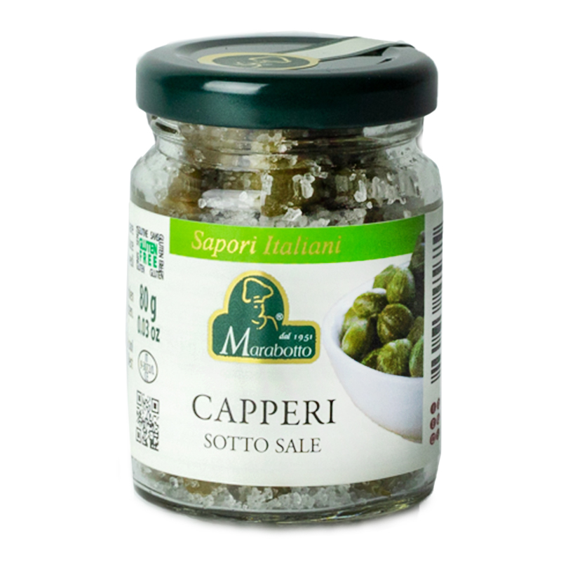 E-shop Marabotto Kapary v Soli 80g - Kartón (12ks)