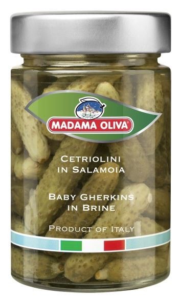 E-shop Madama Oliva nakladané uhorky v slanom náleve 300g - 1ks