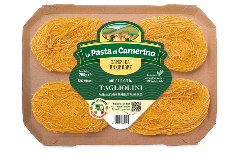 E-shop La Pasta di Camerino vaječné cestoviny Tagliolini 250g - 1ks