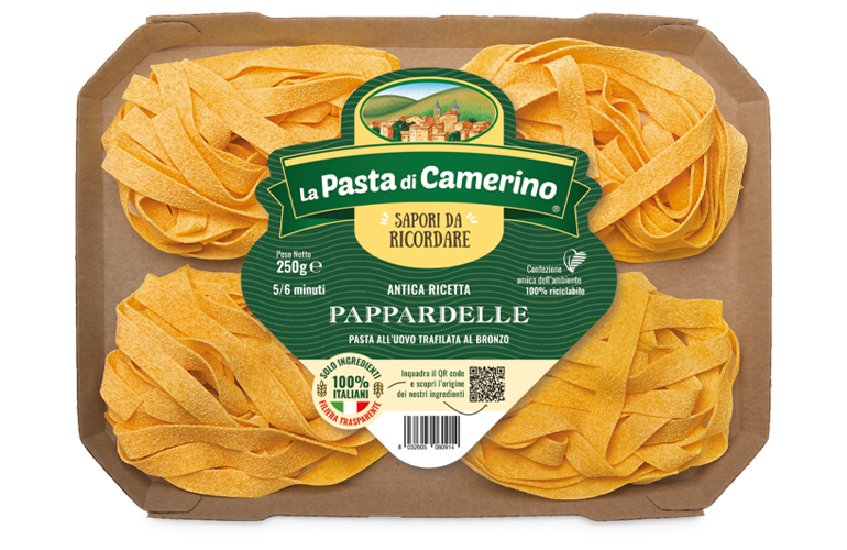 E-shop La Pasta di Camerino vaječné cestoviny Pappardelle 250g - 1ks
