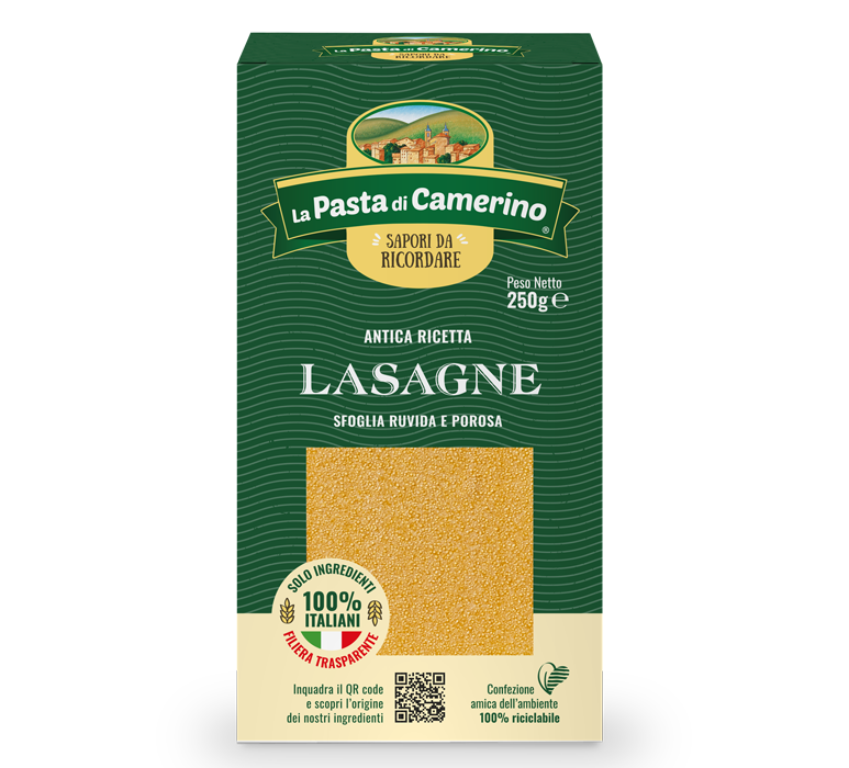 E-shop La Pasta di Camerino vaječné cestoviny Lasagne 250g - 1ks