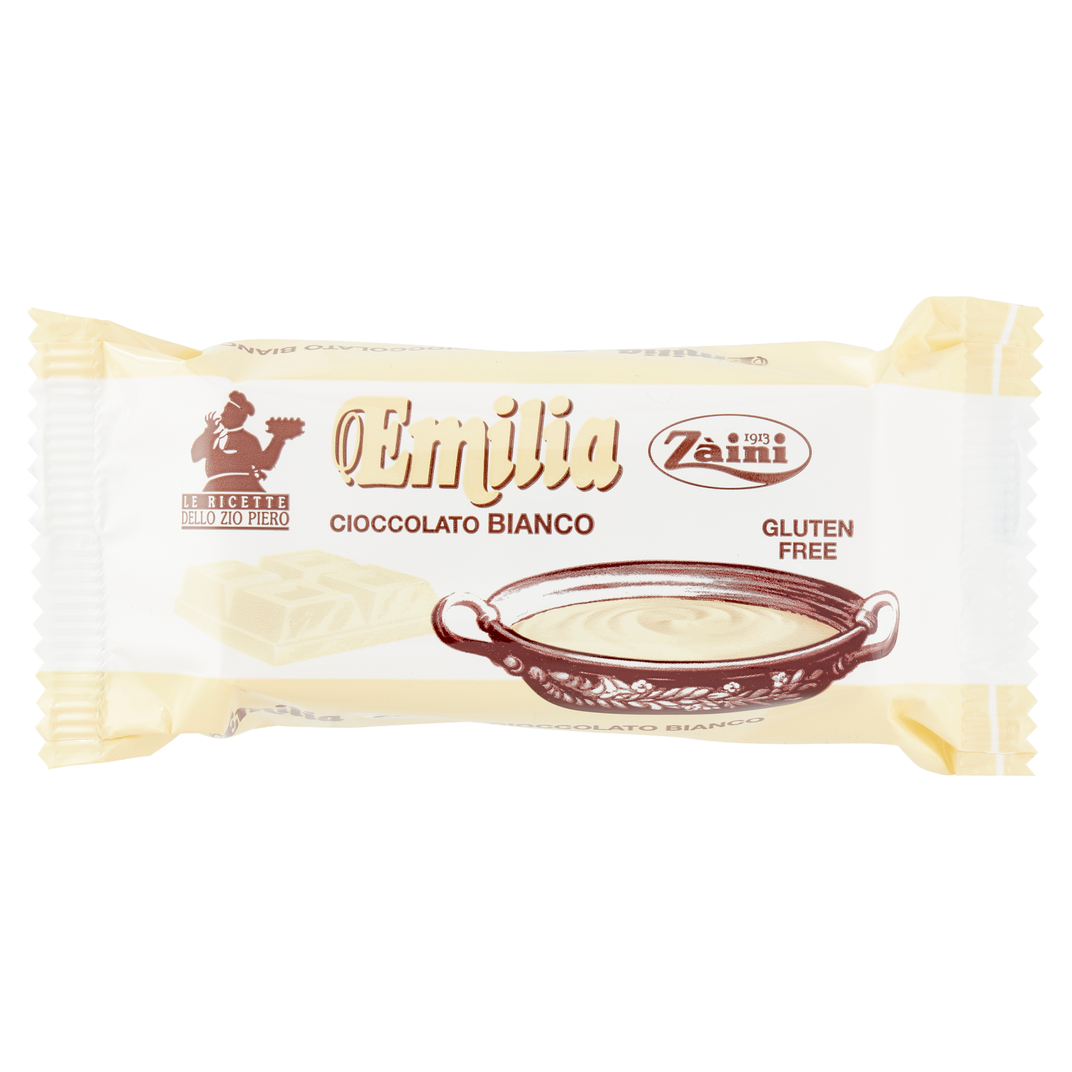 E-shop Zàini Emilia biela čokoláda na varenie 200g - 1ks