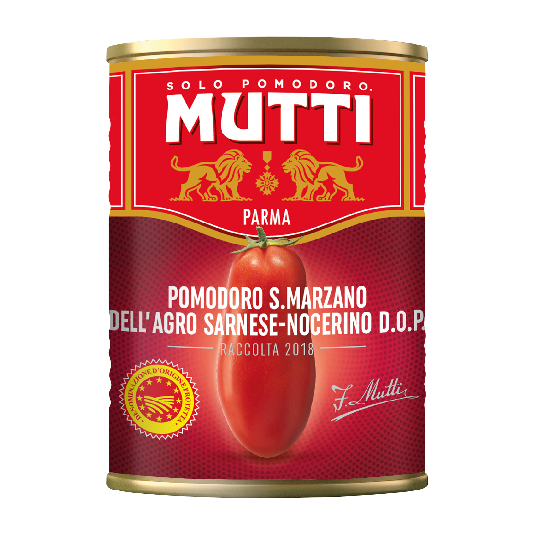 E-shop Mutti celé lúpané paradajky San Marzano DOP 2500g - 1ks