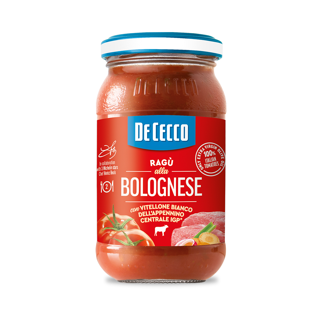 E-shop De Cecco omáčka alla Bolognese 200g - 1ks