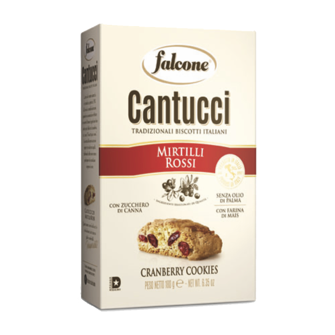 E-shop Falcone Cantucci s brusnicami 180g - 1ks