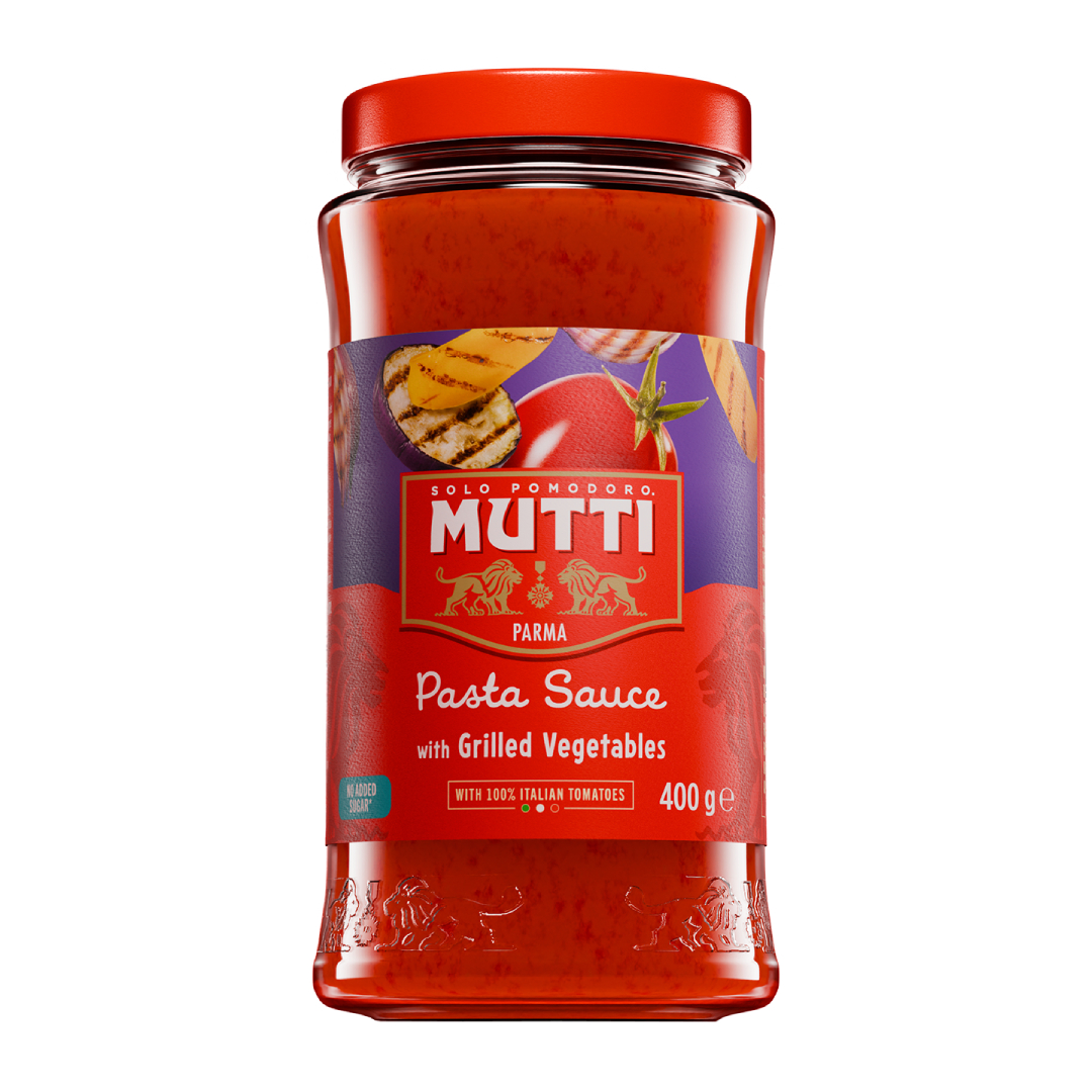 E-shop Mutti paradajková omáčka s grilovanou zeleninou 400g - 1ks