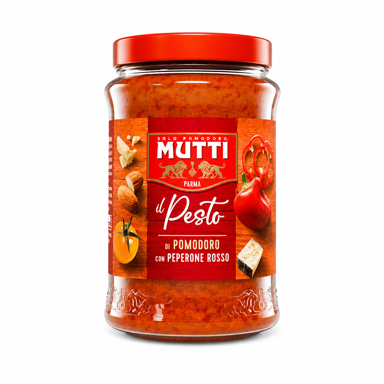 E-shop Mutti pesto z oranžových paradajok 180g - 1ks
