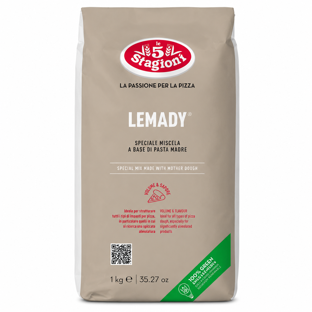 5 Stagioni sušený pšeničný kvások LEMADY 1kg - 1ks