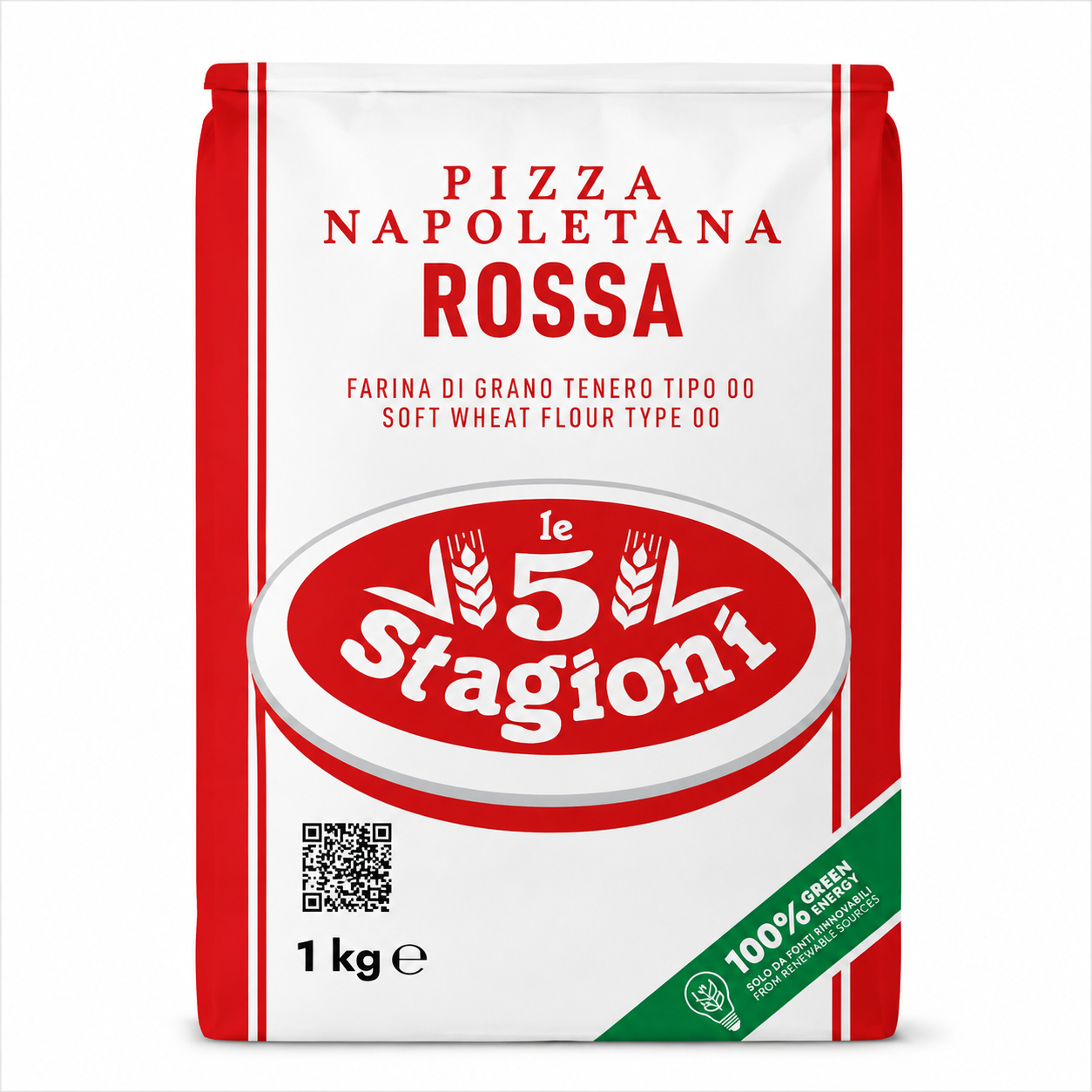 5 Stagioni talianska múka Pizza Napoletena Rossa 1kg - 1ks